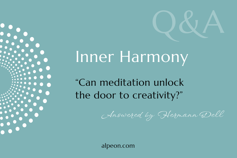 Can meditation unlock the door to creativity?